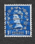 Stamps United Kingdom -  293 - Isabel II