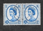 Stamps United Kingdom -  298 - Isabel II