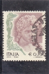 Stamps Italy -  LA MUJER EN EL ARTE