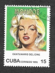 Stamps Cuba -  3689 - Centenario del Cine