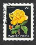 Stamps Hungary -  2737 - Rosa