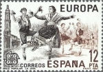 Stamps Spain -  2615 - Europa CEPT - Jota aragonesa