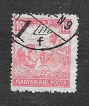 Stamps Hungary -  106 - Cosechando Trigo