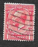 Stamps United Kingdom -  160 - Jorge V del Reino Unido