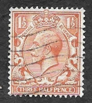 Stamps United Kingdom -  161 - Jorge V del Reino Unido