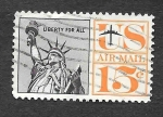 Stamps United States -  C63 - Estatua de la Libertad