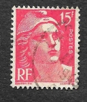 Stamps France -  614 - Centenario del Primer Sello Francés