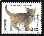 Stamps Sweden -  Gato