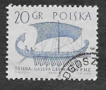 Stamps Poland -  1126 - Barcos Antiguos