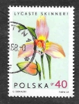 Stamps Poland -  1348 - Orquídeas