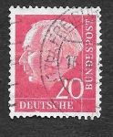 Stamps Germany -  710 - Theodor Heuss