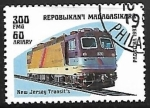 Stamps Madagascar -  Ferrocarriles - New Jersey Transit