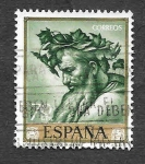 Stamps Spain -  Edf 1500 - José Ribera 