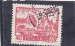 Stamps Poland -  panorámica Poznan