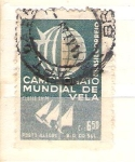 Stamps Brazil -  campeonato mundial de vela