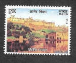 Stamps India -  3087 - Fuerte de Amber