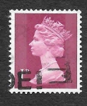 Stamps United Kingdom -  MH23 - Reina Isable II (Inglaterra)