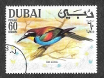 Stamps United Arab Emirates -  Yt100A-F - Áve