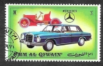 Stamps United Arab Emirates -  Yt107D - Automóviles