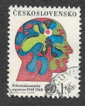 Stamps Czechoslovakia -  1528 - XX Aniversario de WHO