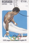 Stamps Nicaragua -  OLIMPIADA DE LOS ANGELES'84