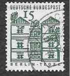 Stamps Germany -  Mi455b - Edificios Alemanes a través de 12 Siglos