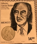 Stamps : America : Mexico :  ALFONSO GARCIA ROBLES