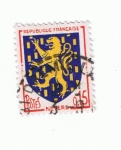 Stamps France -  Escudo de NEYERS