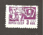 Stamps Russia -  INTERCAMBIO