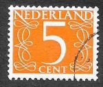 Stamps Netherlands -  341 - Número