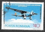 Stamps Romania -  C201 - L Aniversario de las Aerolíneas Rumanas