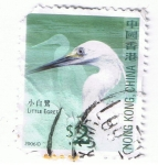 Stamps China -  Little Egret