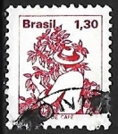 Stamps Brazil -  Profesiones - vendimiador