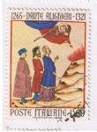 Stamps Italy -  1265 Dante Alighieri 1321