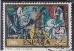 Stamps Spain -  EL PINTOR Y LA MODELO(Piccaso)(41)