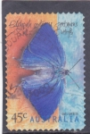 Stamps Australia -  Mariposa