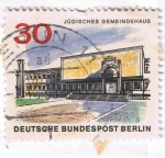 Stamps Germany -  JUDISCHES GEMEINDEHAUS