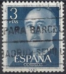 Stamps Spain -  1159_Franco