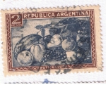 Stamps Argentina -  Fruticultura