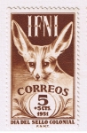 Stamps Spain -  Ifni Dia del sello Colonial 1951