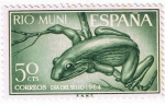 Stamps Spain -   Rio Muni Dia del Sello   1964