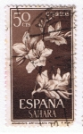 Stamps Spain -  Sahara  Anabasis Articulata