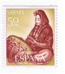 Stamps Spain -  Sahara Dia del Sello  1969