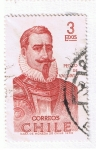 Stamps Chile -  Pedro de Valdivia