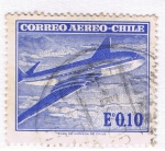 Stamps Chile -  Correo Aereo 4