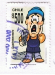 Stamps Chile -  Suplementero