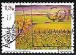 Stamps Spain -  'Fields of gold' by Chico Montilla