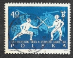 Stamps Poland -  1147 - XXVIII Campeonato del Mundo de Esgrima