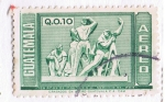 Stamps Guatemala -  10 Años de Ingeniería al sevicio del Pais