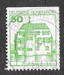 Stamps Germany -  1310 - Castillo de Wasserschloss